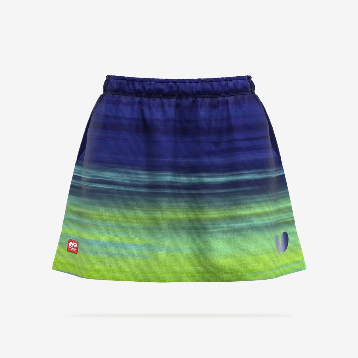 Butterfly Table Tennis Infiria2 Skirt - Green - Front